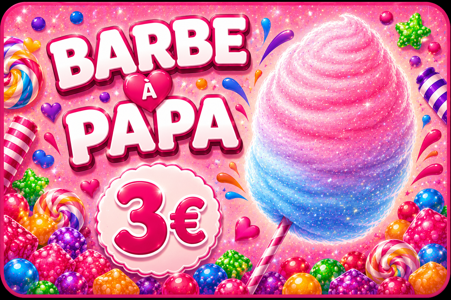 Barbe à papa