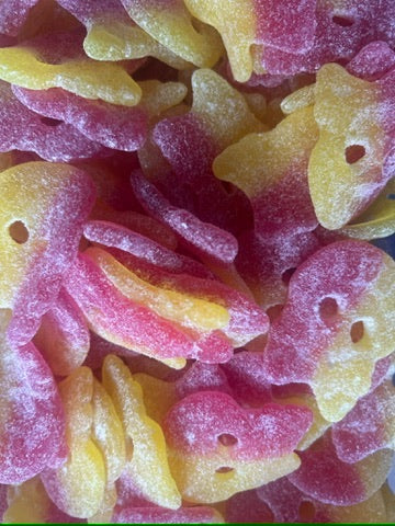 BUBS Crânes Géants Citron Framboise Acidulés — photo CandyDuo